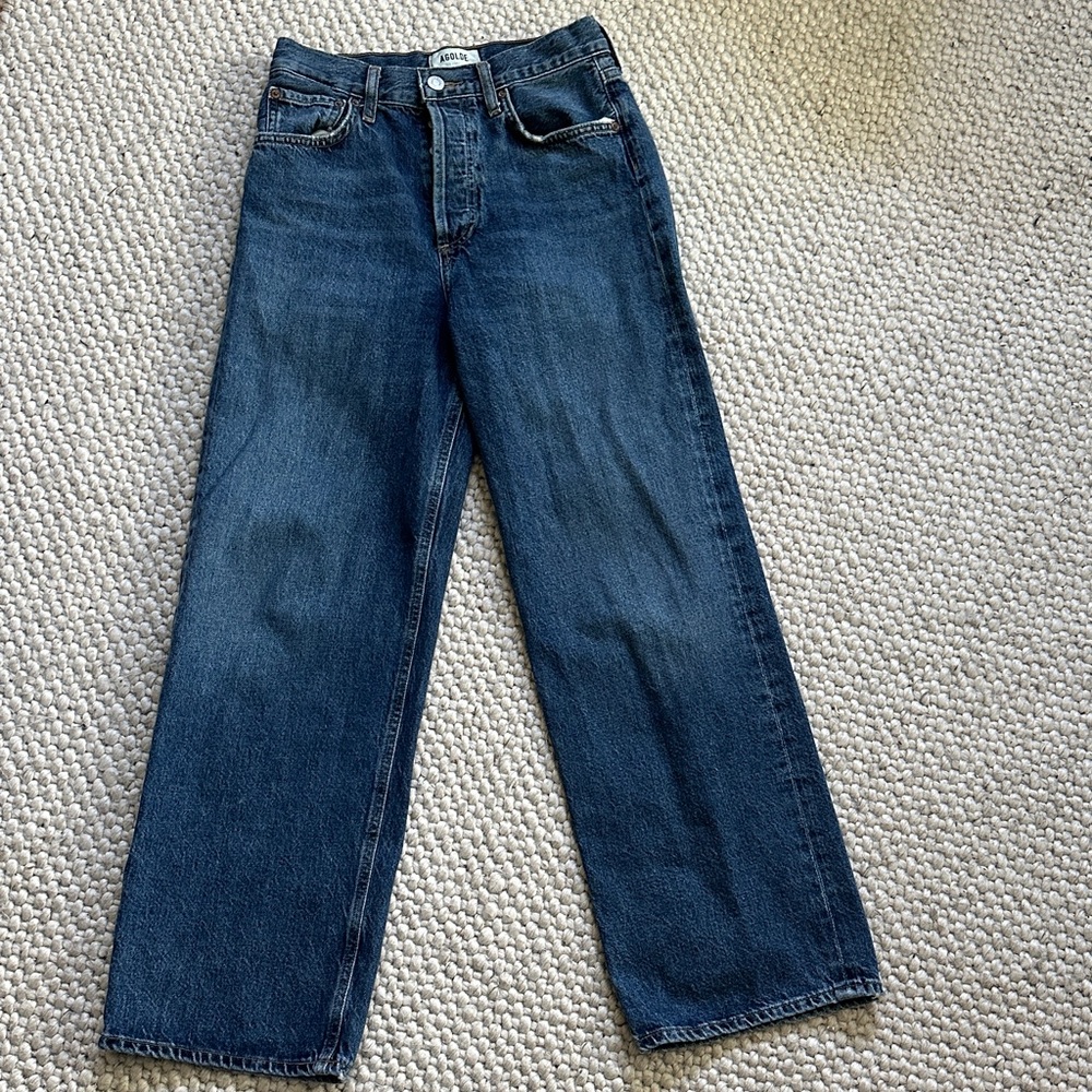 Agolde High Rise wide leg Ren jeans